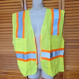 Srus Safety Work Vest Unisex Size L/XL